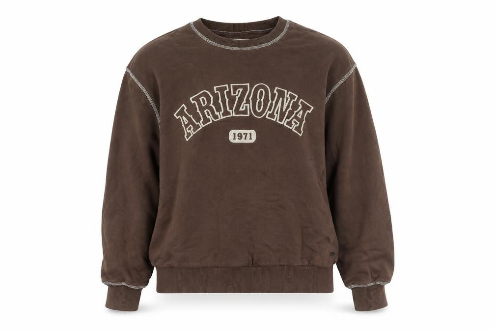 Pull&Bear Teens Brown Pullover Sweatshirt XS