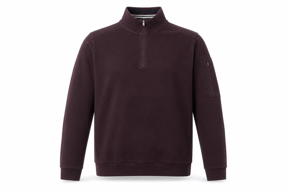 Marks & Spencer Men's Purple Full Zip Sweatshirt M