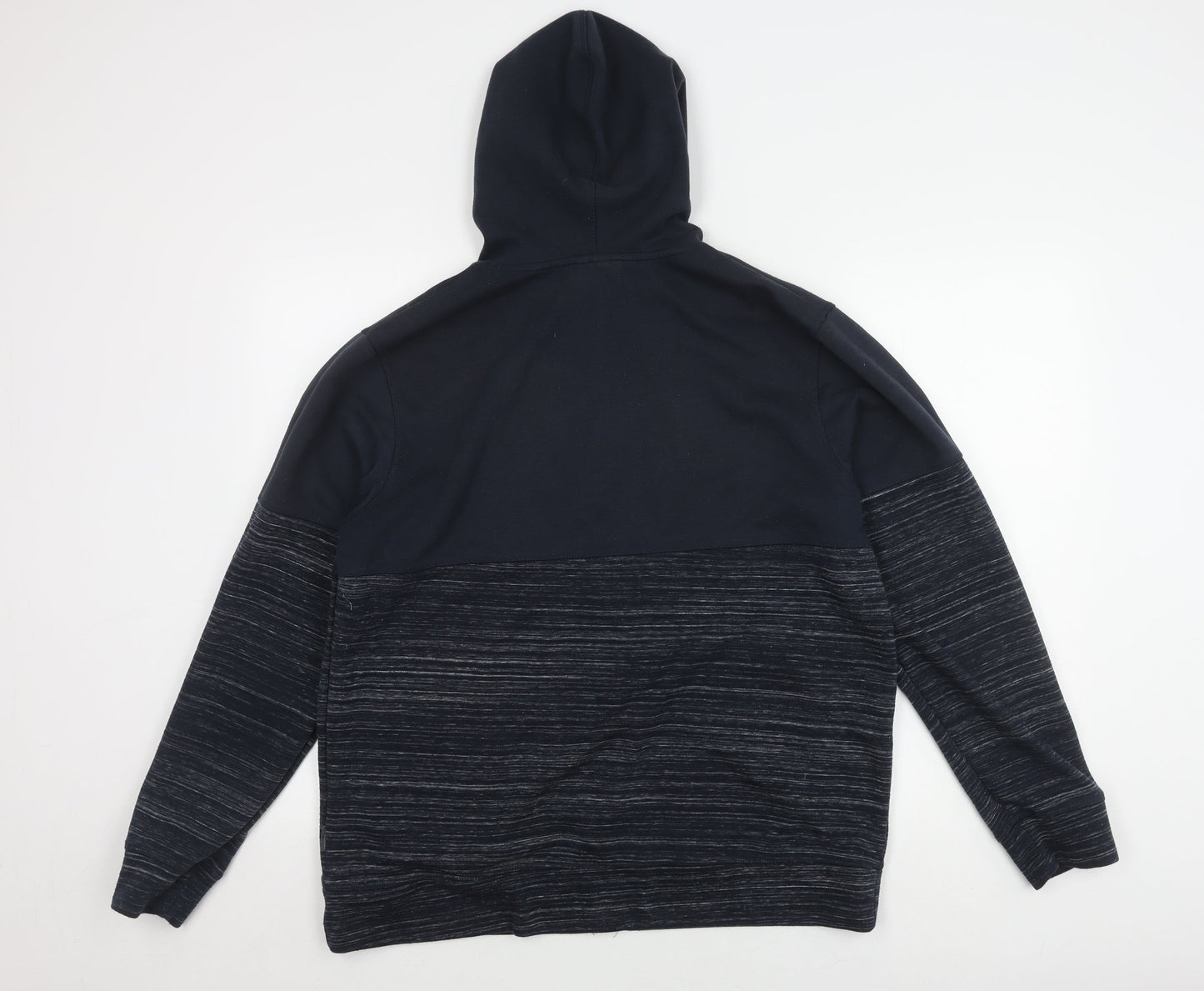 Jack & Jones Men's XL Black Full Zip Hoodie
