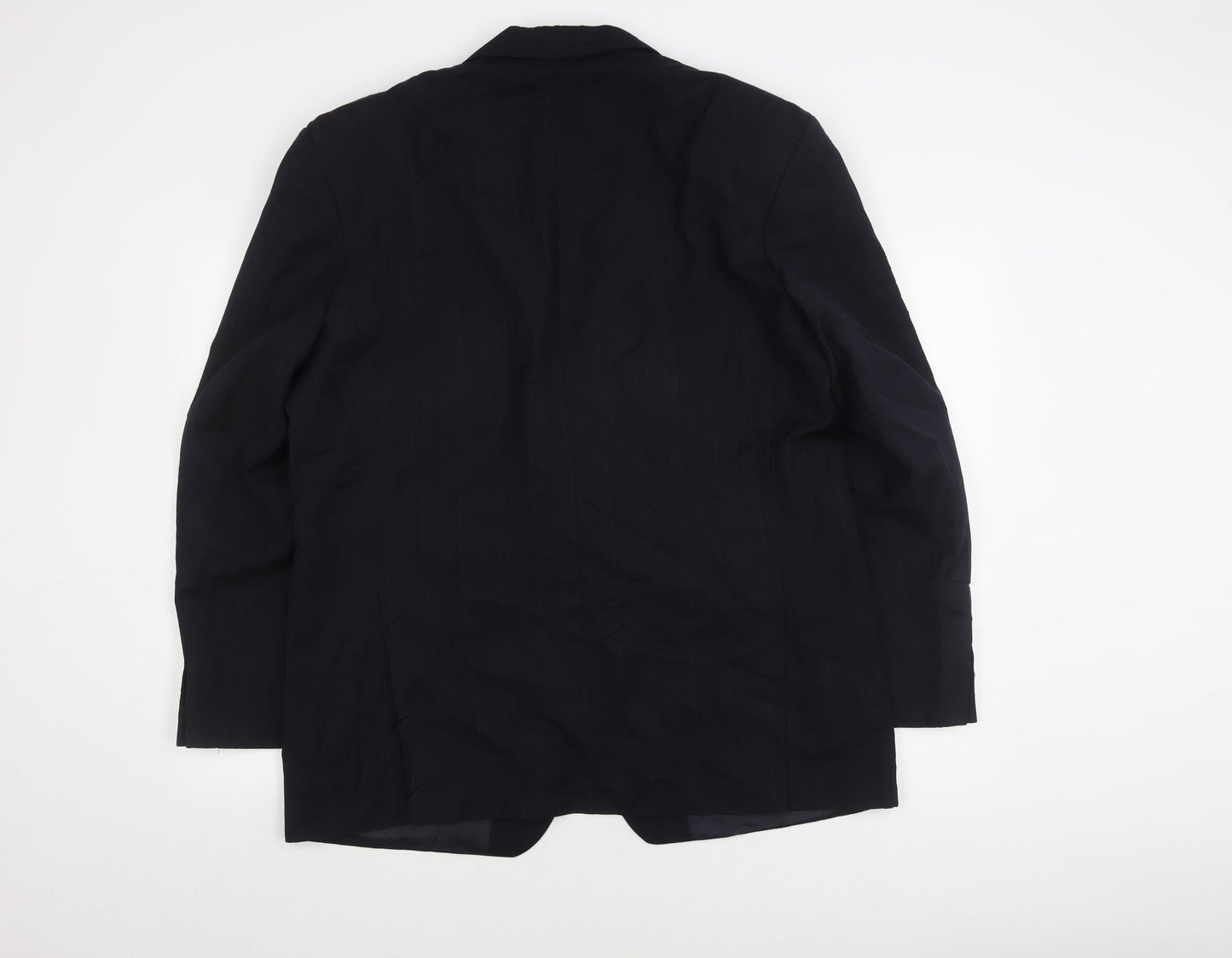 M&S Men's Blue Striped Blazer 44R