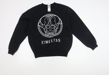 Preloved B&C Collection Unisex Black Pullover Sweatshirt M - Front