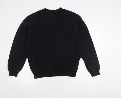 Preloved B&C Collection Unisex Black Pullover Sweatshirt M - Back