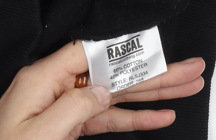 Additional view of Rascal boys’ black camouflage pullover sweatshirt - regular fit