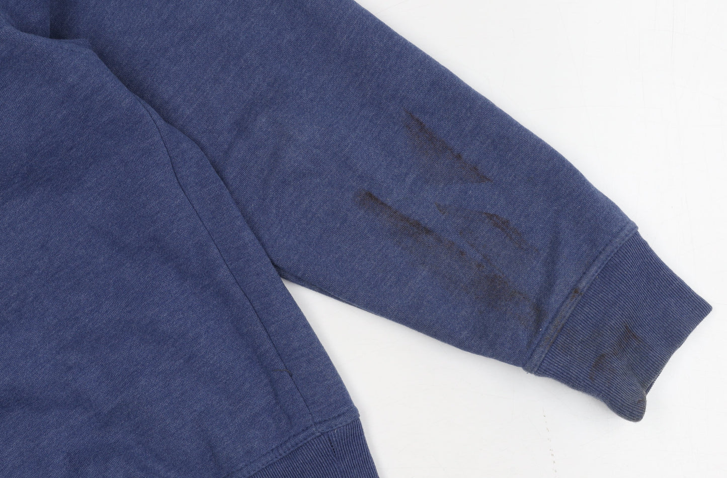 Dunnes Men's Blue Full Zip Hoodie, Medium