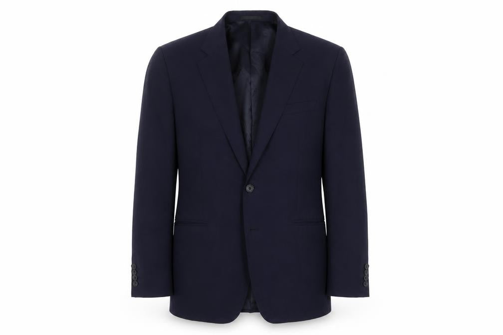 Jaeger Men's Blue Blazer 42R Regular Fit Formal