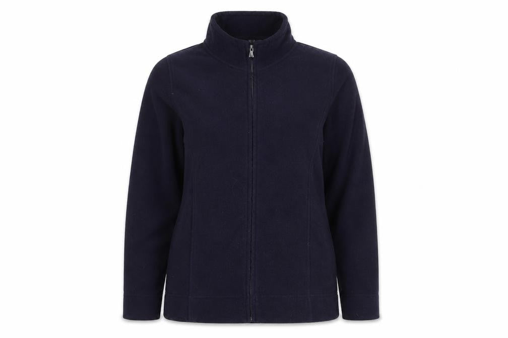 Isle Essentials Women's Blue Fleece Jacket Size M