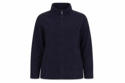 Isle Essentials Women's Blue Fleece Jacket Size M