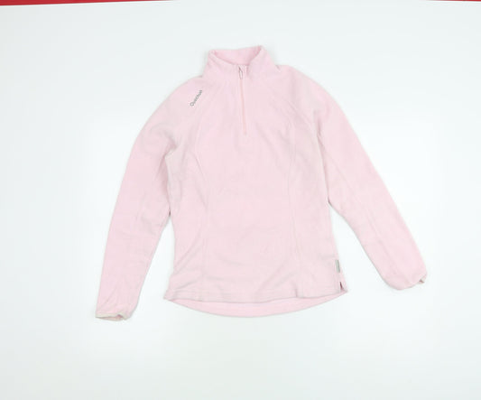 Decathlon Pink XS Women's Zip Sweatshirt