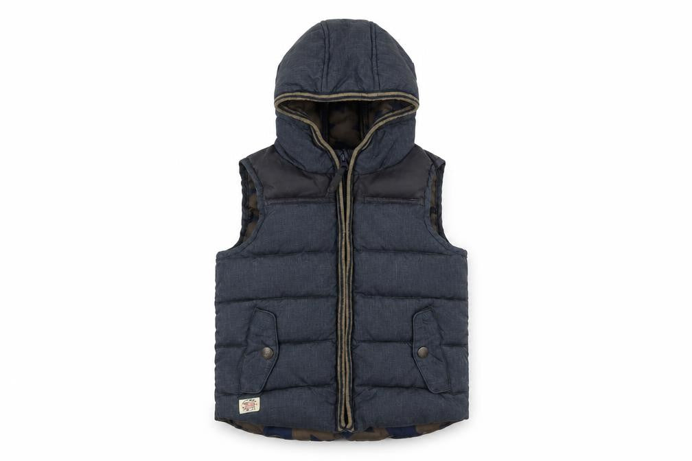 Next Boys' Hooded Puffer Jacket 2-3 Years Polyester