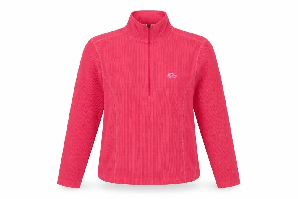 Lowe Alpine Women’s Pink Henley Sweatshirt Size S