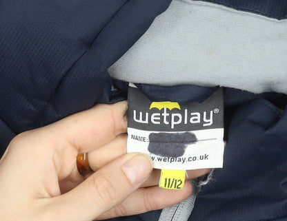 Additional view of Wetplay boys’ blue puffer jacket 11-12 years waterproof