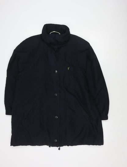 Marks & Spencer Women's Navy Size 14 Parka Coat
