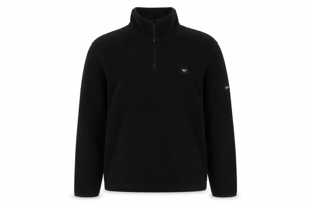 Hi-Tec Men's Black Fleece Pullover, Size S