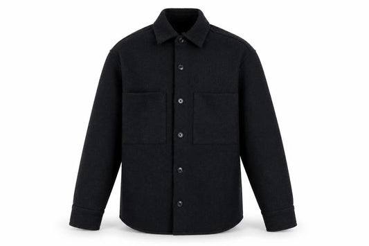 H&M Men’s Black Relaxed Fit Casual Shirt, Size S
