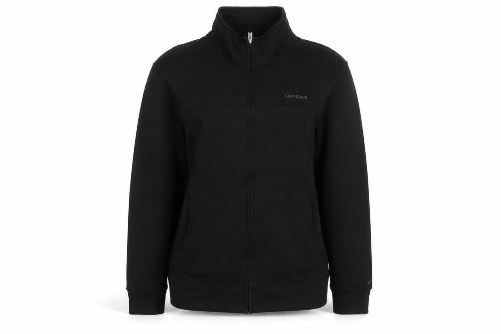 LA Gear Women's Black Full Zip Hoodie Size 14