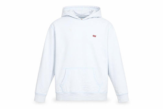 Levi's Men's Blue Pullover Hoodie, Size M, Lightweight