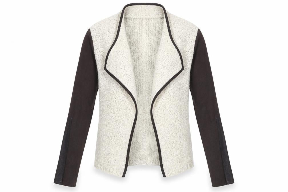 Miss Captain Women's Brown Cardigan - Size 6