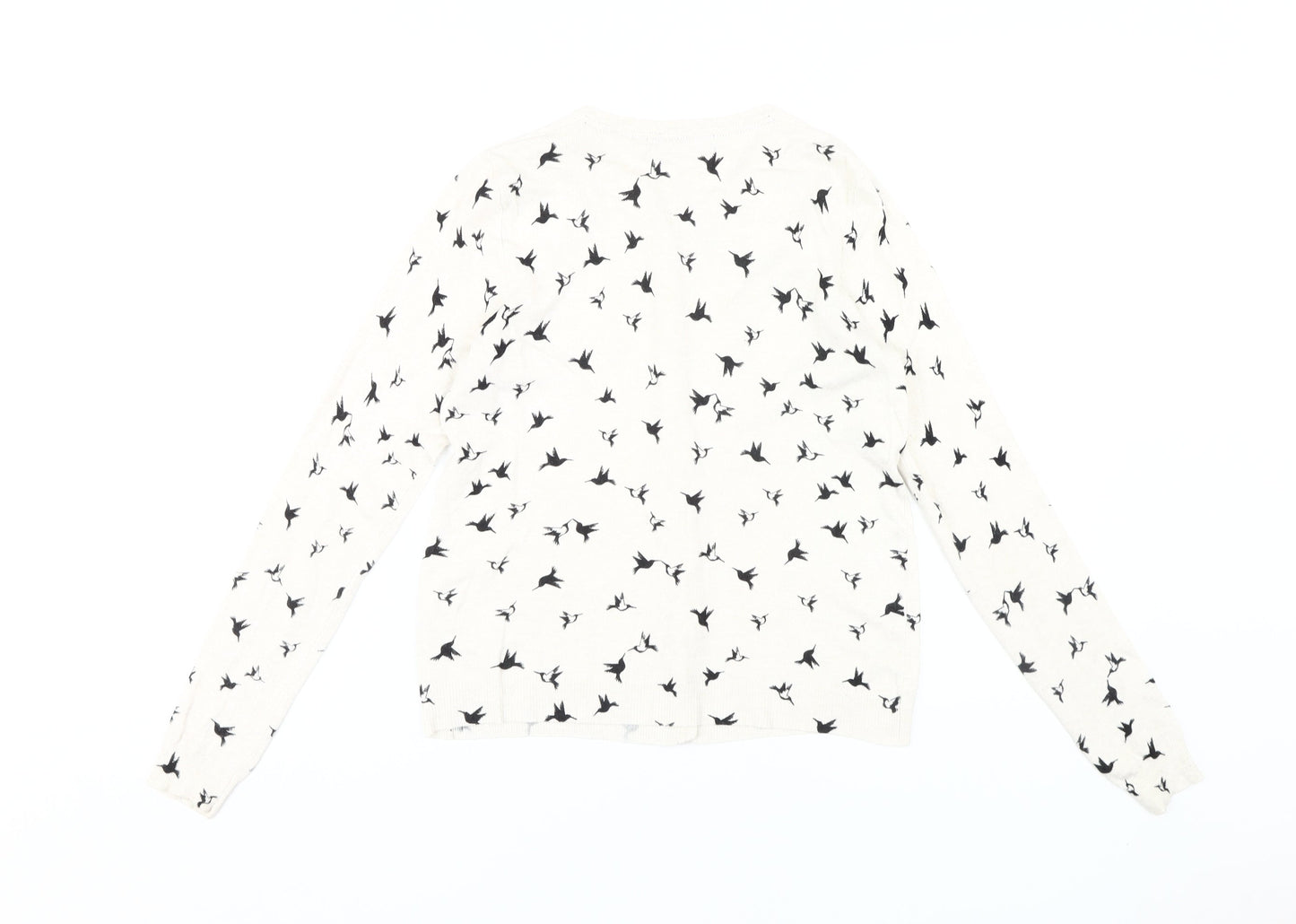 Marks and Spencer Women's Ivory Cardigan, Size 8