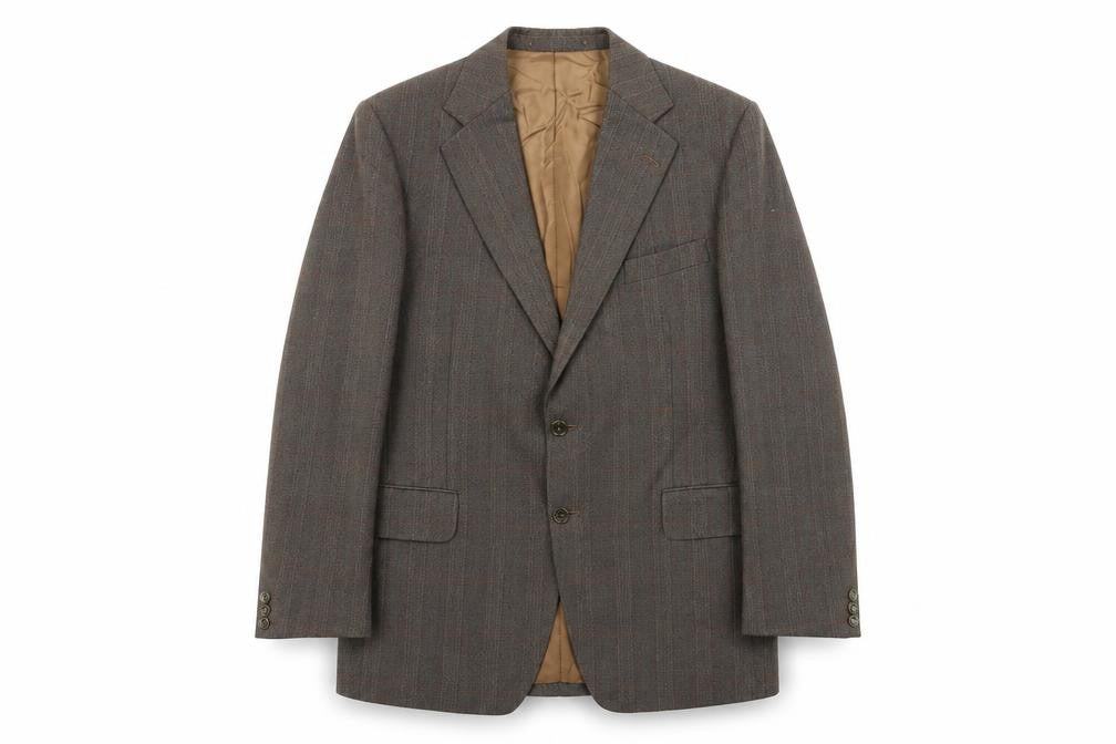 Magee Men’s Brown Regular Fit Blazer 44R