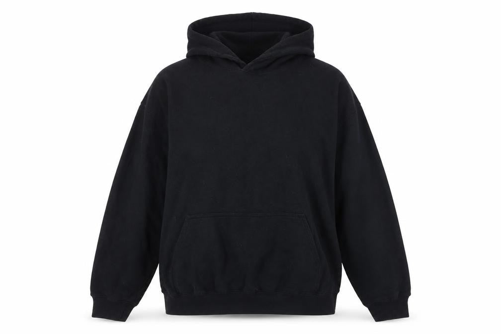 boohoo Unisex Black L Pullover Graphic Hoodie