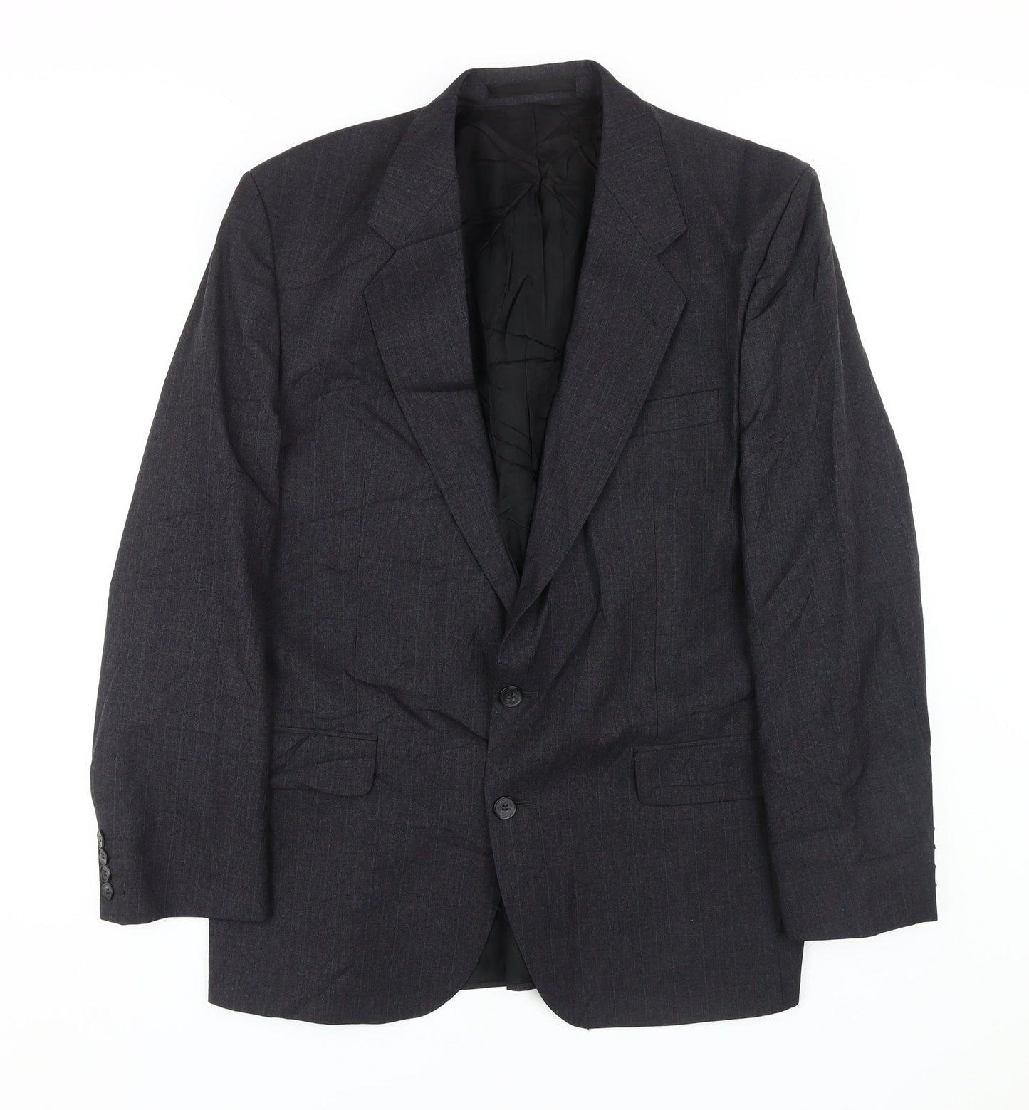 Centaur Men's Grey Wool Blazer - 42 Regular