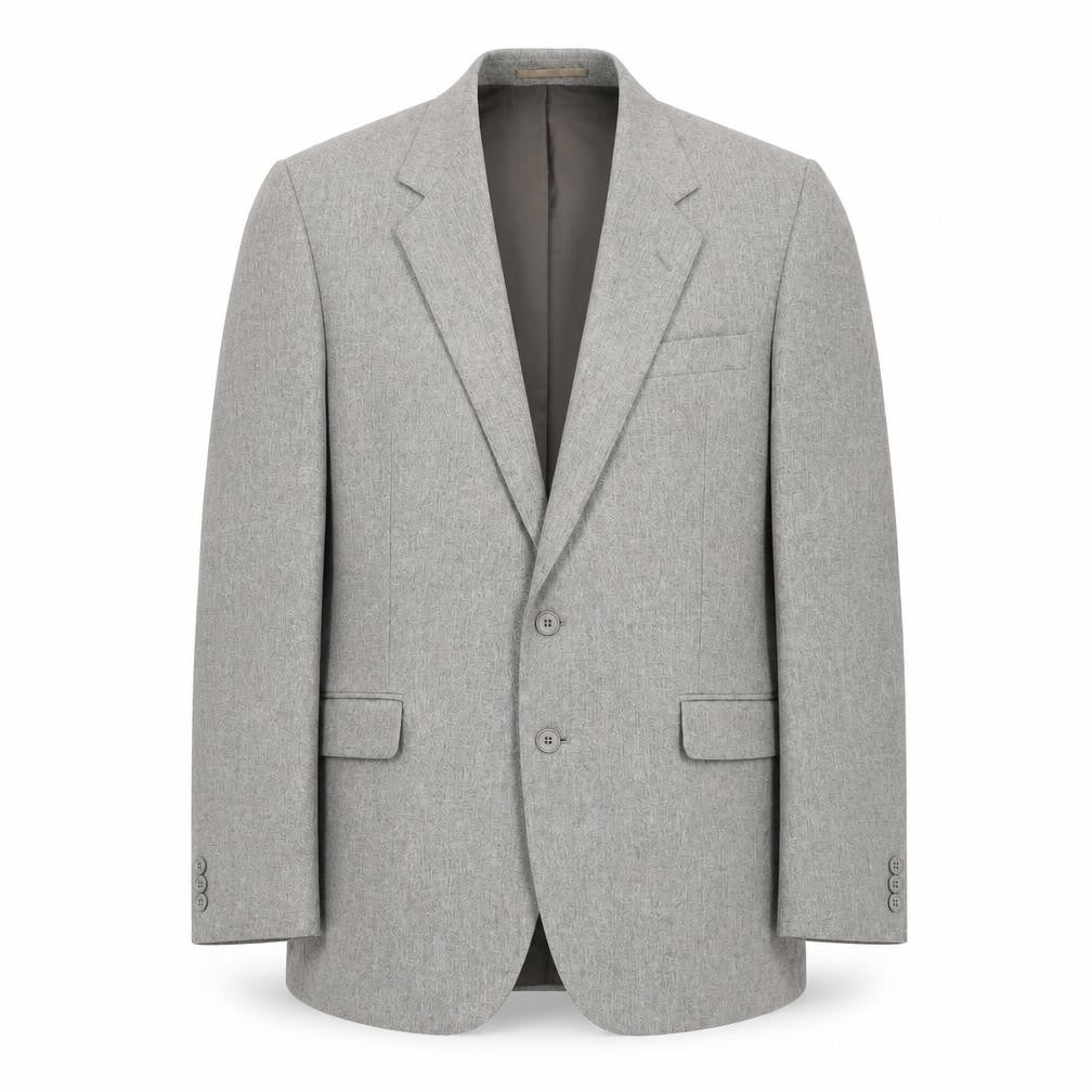 Canda Men's Grey Blazer Jacket, 42R Classic Business Style