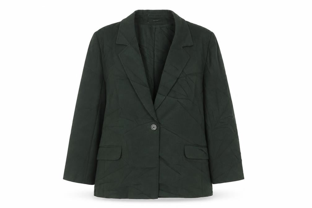 Eastex Women's Green Suit Jacket, Size 14, Regular Fit