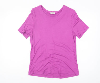Eastex Women's Pink Basic T-Shirt Size 12