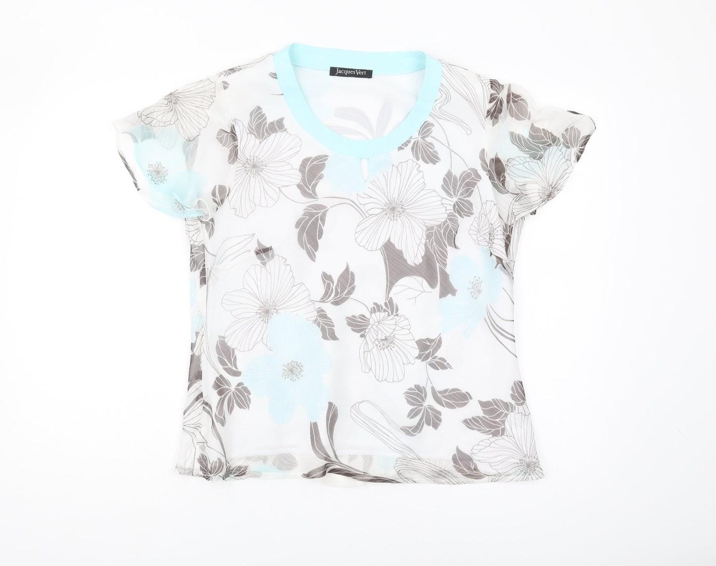 Jacques Vert Women's Floral Blouse Size 14