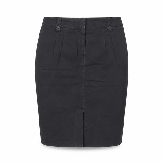 Reiss Women's Black Pencil Skirt Size 12 Cotton Blend
