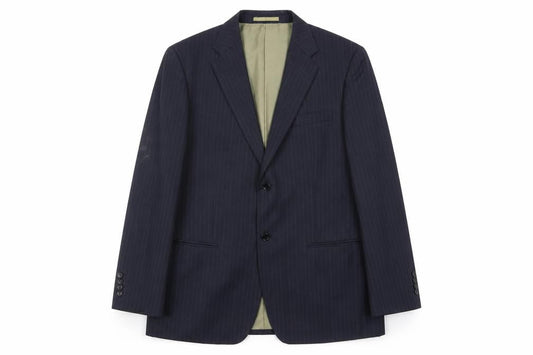 Pierre Cardin Men's Blue Stripe Blazer Size 44R