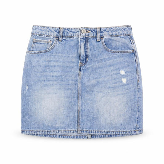 Gap Girls Blue Denim Skirt, Size 16 Years, Casual Style