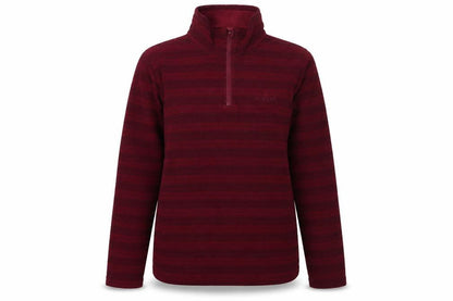 Hi Gear Women's Red Striped Pullover Sweatshirt Size 12