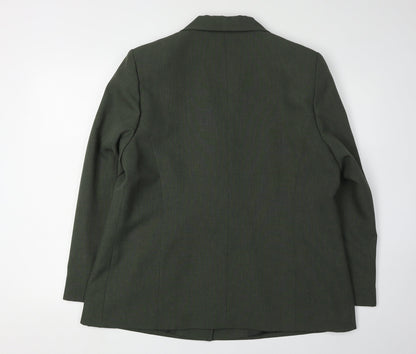 Eastex Women's Green Suit Jacket Size 18