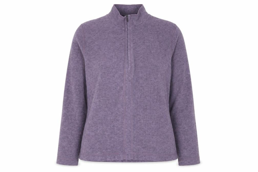 Hug Me Again Women's Purple Full Zip Jacket Size 10