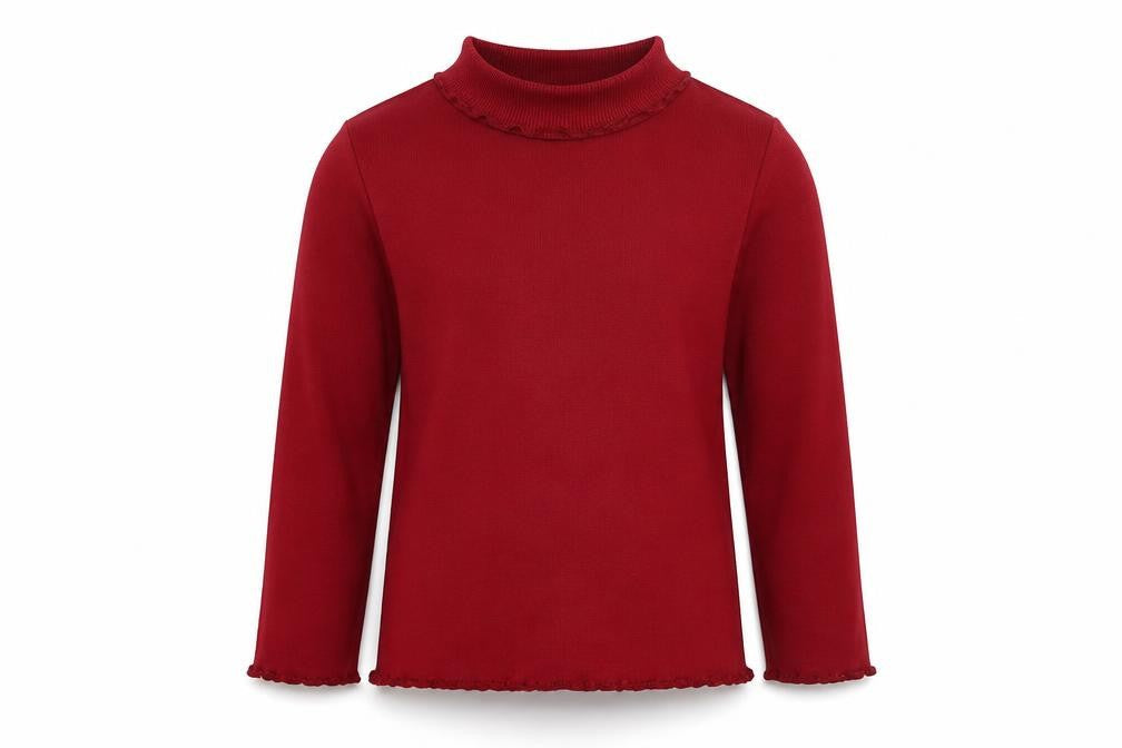 SoulCal Girls Red Long Sleeve Top 4-5 Years