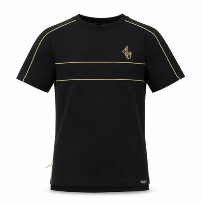 Sonnet London Boys Black T-Shirt, 8-10 Years, Short Sleeve