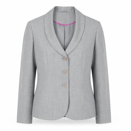 Eastex Women's Grey Suit Jacket Blazer Size 10