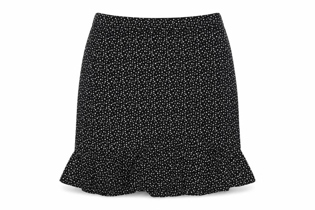 J.Crew Women's Black Polyester Skirt Size 2XS