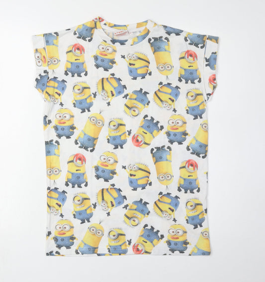 Preloved Despicable Me Teen Multicoloured 2XS T-Shirt - Front