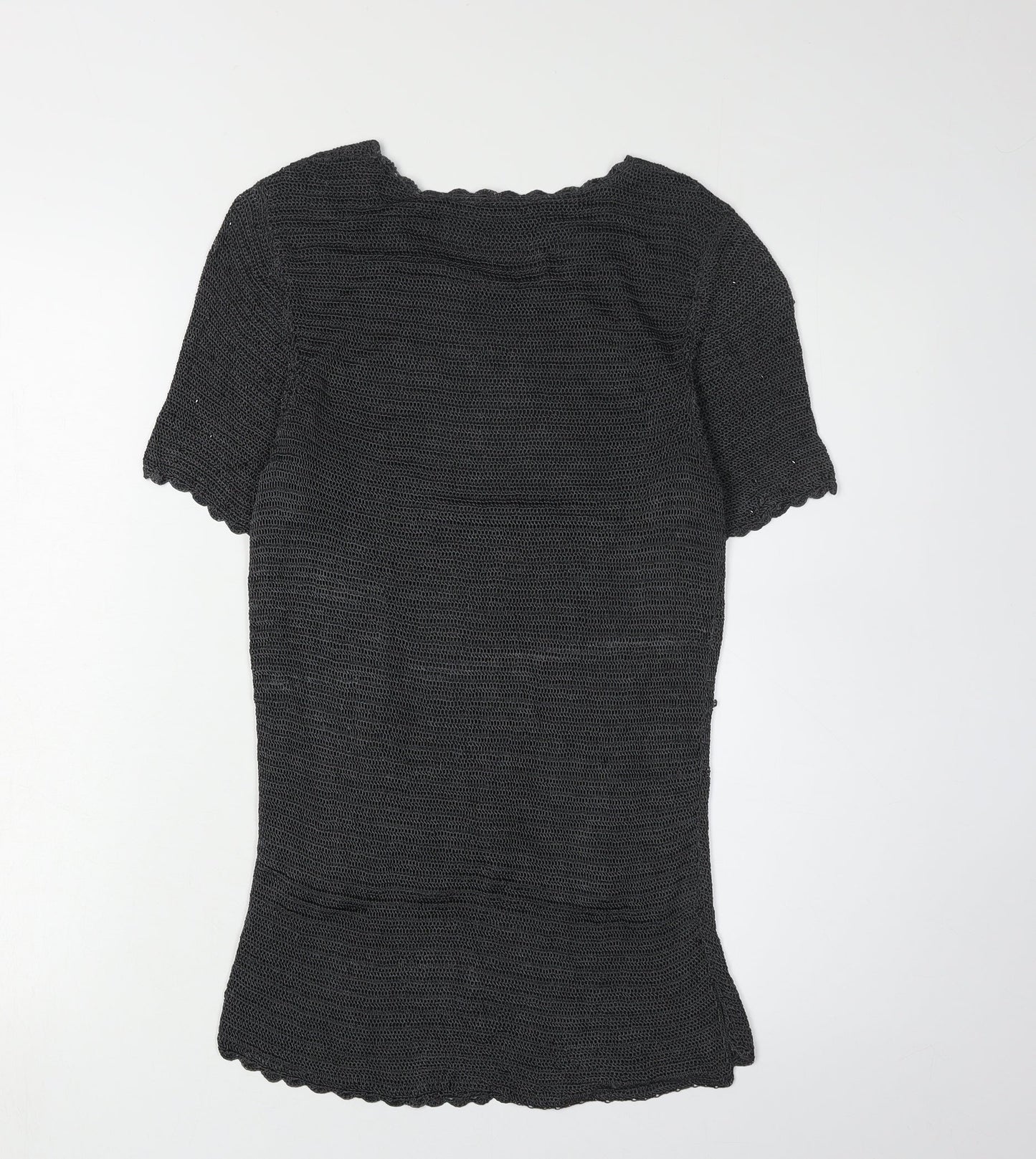 Jacques Vert Women's Black Beaded Blouse - S