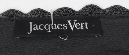 Jacques Vert Women's Black Beaded Blouse - S