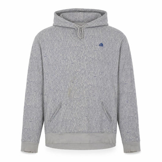 Nike Men's Grey Pullover Hoodie - Size L