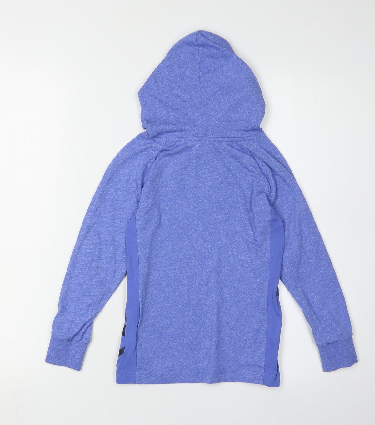 Back view of Converse Blue girls’ hoodie, 5-6 years, casual lightweight