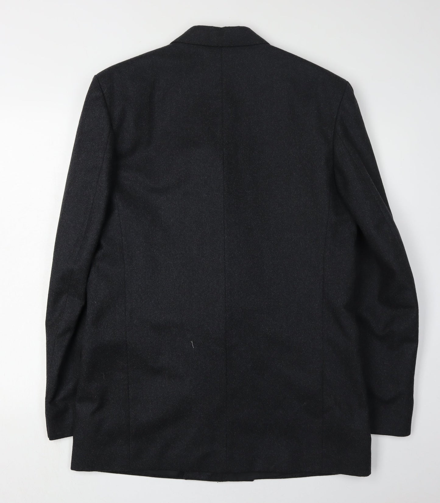 Centaur Men’s Black Wool Double-Breasted Blazer 40L