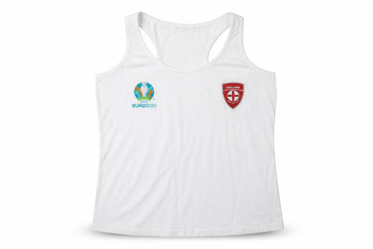 Euro Womens 2020 England White Tank Top Size 16