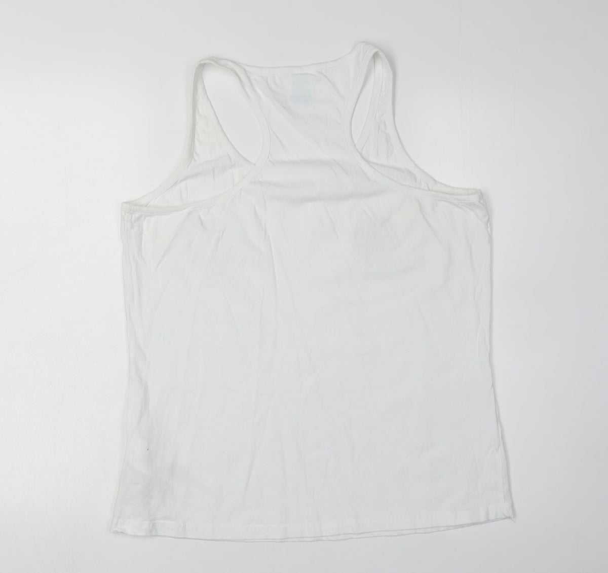 Euro 2020 England White Tank Top Unisex Adult Size 16