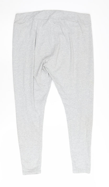Back view of Puma Women's Grey Leggings -, size 16