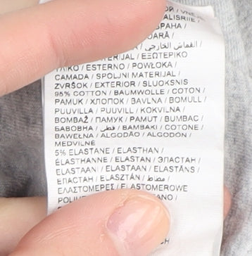 Brand and care label for Puma Women's Grey Leggings -, size 16