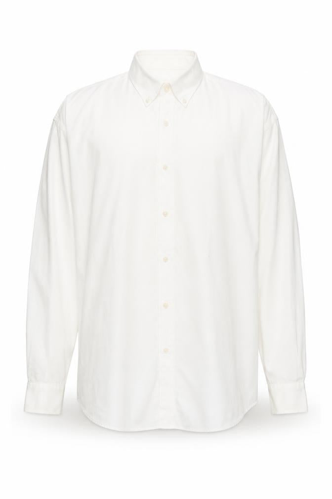 Massimo Dutti Men's White XL Button-Up Shirt